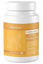 GlobalVet Hondro plus/ Витамины д/собак для суставов 55 таб